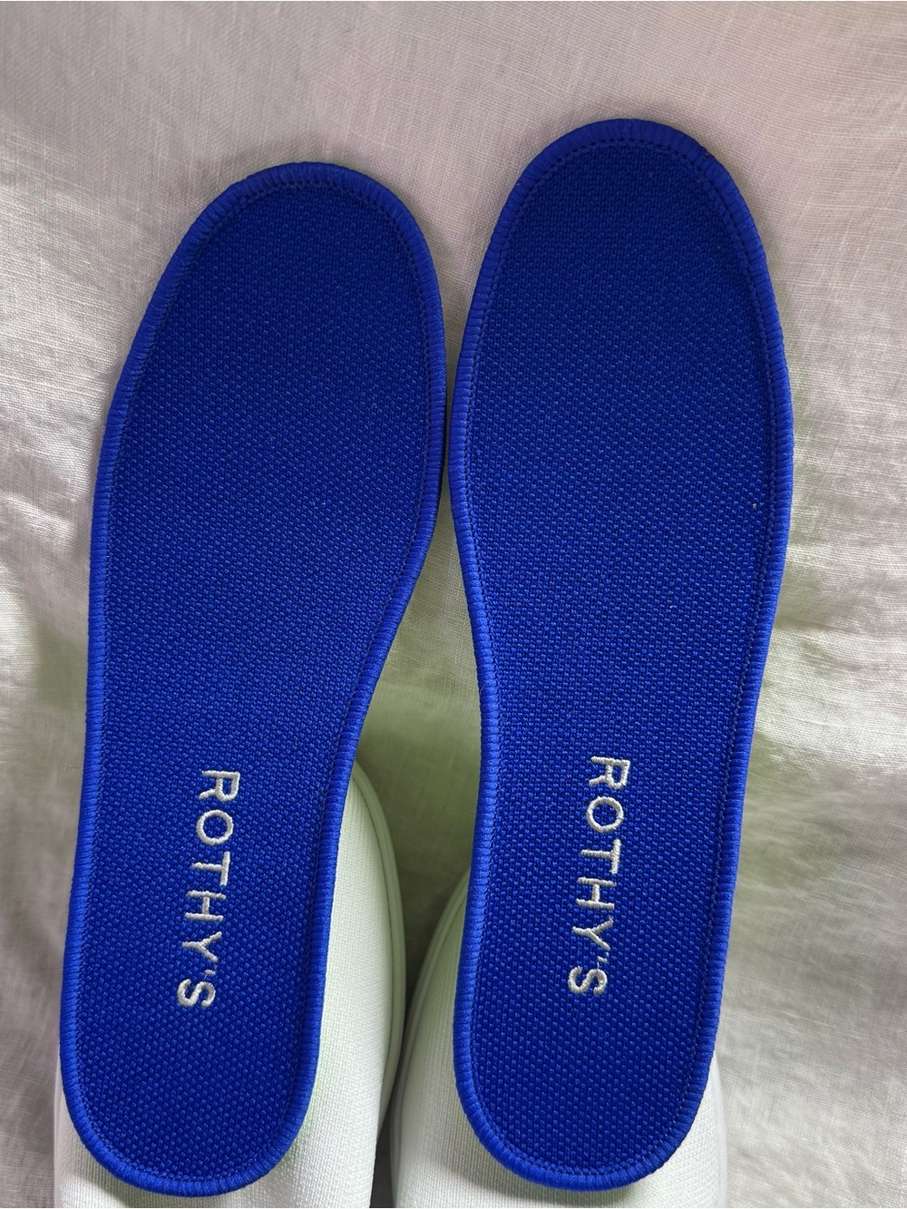 Rothy's EUC White Slip-On Sneakers - Picture 12 of 12